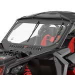 X3 Glass Windshield W/sliding Vents+manual Wipers For 2017-26 Can Am Maverick. Fixed Price $449.99.