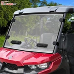 Vented Front Windshield Window For Can-am Defender HD5/HD8/HD10/MAX 2016-2025. Fixed Price $163.30.