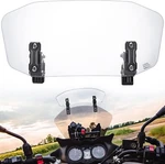Kemimoto Motorcycle Windshield Upgrade Aluminum Metal Heightened Spoiler Clip. Fixed Price $289.10.
