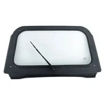 Black Full Glass Windshield With Wipers For Polaris Rzr 570 800 Xp 900. Fixed Price $136.69.