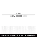 Cfmoto 5SYV-805900-1000 Glass Rear Panel Windshield Uforce. Fixed Price $474.95.
