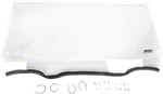 Moose Offroad Full Windshield Viking V000038-12200M. Fixed Price $257.95.