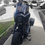 Front Fairing W/ 15'' Windshield Windscreen For Harley Dyna Fxd T-sport 99-05 Us. Fixed Price $129.43.