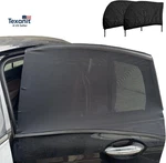 Car Rear Screens For Side Windows, 2 Pack Sun Shades,stretchy. Fixed Price $19.86.