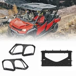 Rear Panel Soft Window + Upper Door Cab Enclosure For Honda Pioneer 1000-6 23-25. Fixed Price $156.74.
