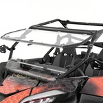 Upgraded 2-IN-1 Front Filp Windshield Hard Coated Cfmoto Zforce 950 2020-24. Fixed Price $225.99.