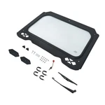Turbo Full Glass Windshield W/ Wiper Fit For Polaris Rzr Xp 2016 2017 2018 New. Fixed Price $156.81.