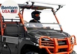 Heavy Duty Flip Windshield Compatible With Kawasaki Mule Pro Fxt Dxt 2015+. Fixed Price $837.68.