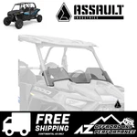 Assault Industries Polycarbonate Half Windshield For '19-'23 Polaris Rzr XP1000. Fixed Price $259.95.