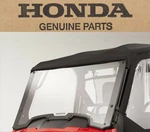 Honda Full Poly Windscreen Optical Grade SXS700 2/4 Genuine Oem Tools! #B229. Fixed Price $477.15.