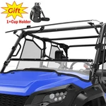 Utv Flip Windshield Hard Coated For 2016-2025 Honda Pioneer 1000/1000-5/1000-6. Fixed Price $218.75.
