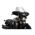 Custom Acces Fairing Batwing For Indian Scout Bobber 18-24 Smoke Light. Fixed Price $313.10.