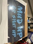 Superatv Printed Mud Shut Rear Windshield For Kawasaki Teryx Krx 1K .... Fixed Price $280.76.