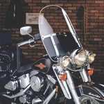 National Cycle Heritage Beaded Windshield - Black/clear Lexan Polycarbonate. Fixed Price $269.96.
