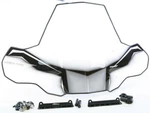 Powermadd 24571 Cobra Pro Tek Windshield, No Cut Out With Standard Mount. Fixed Price $220.00.