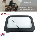 Black Full Glass Windshield With Wipers For Polaris Rzr 570 800 Xp 900. Fixed Price $135.11.