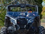 Superatv Can-am Maverick Scratch Resistant Half Windshield Clear HWS-CA-X3-70. Fixed Price $209.90.