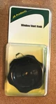 Jr Products 20365 1/4" Black Plastic Window Vent Knob. Fixed Price $8.00.