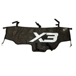 Rear Window Net For Can Am Maverick X3 2017-2023 Mesh Shade White Logo. Fixed Price $47.40.