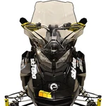 Powermadd 13640 Cobra Windshield - Tall 22IN. Black. Fixed Price $250.00.