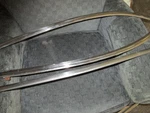 1965 1966 Pontiac 2 Door Hardtop Windshield Trim Molding - 3 Pieces & Lh. Fixed Price $199.95.