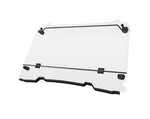 Polaris Hard Coat Poly Flip Down Windshield 2881616. Fixed Price $230.00.