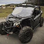 Kemimoto Front Full Windshield Hard Coated For Can Am Maverick X3 /max Xrs 17-26. Fixed Price $228.99.