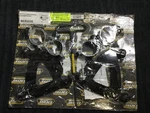 Memphis Shades Black Road Warrior Fairing Trigger-lock Mount Kit MEB2035. Fixed Price $71.99.