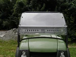 Kawasaki Mule 600-610 Lexan Windshield With Quick Install Straps & Dual Vents. Fixed Price $369.45.