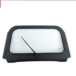 For Polaris Rzr 570 800 Xp 900 Black Full Glass Windshield With Wipers. Fixed Price $157.99.