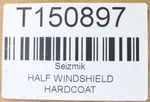 Seizmik Half Windshield, Hardcoat Part Number - T150897 For Yamaha. Fixed Price $257.99.