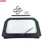 For Polaris Rzr 570 800 Xp 900 2008-2014 Full Glass Windshield With Wiper Black. Fixed Price $135.61.