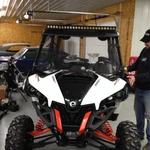 Front Utv Full Windshield Windscreen For Can Am Maverick Max 1000R 2013-2018. Fixed Price $140.39.