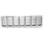 Sherman 085-99-2 Grille Assembly Chrome Shell For 1996-1998 Jeep Grand Cherokee. Fixed Price $79.17.