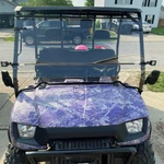 Flip Clear Windshield For Polaris 500 4X4/RANGER Crew 700/RANGER Xp. Fixed Price $269.00.