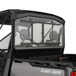 Oem Can-am G1/G2 Defender Rear Glass Window With Sliding Panel P#:715007080. Fixed Price $929.99.