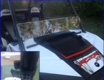 Extreme Metal Products Quick Connect Half Windshield Polaris Rzr 900 1000 14-19. Fixed Price $99.99.