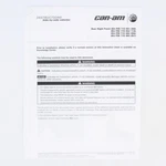 Can-am Rear Panel Part Number 715002856. Fixed Price $299.99.