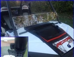 Polaris Rzr 900 / 1000 Polycarbonate Half Windshield By Emp 12364. Fixed Price $90.80.