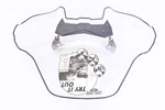 New Oem Polaris 2876017 Tall Clear Windshield Nos. Fixed Price $230.99.