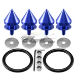 Blue Spike Quick Release Fasteners For Car Bumpers Trunk Fender Hatch Lids Kit. Fixed Price $12.99.