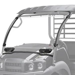 Front Vented Full Windshield Window Scratch Resistant For Kawasaki Mule Sx 17-26. Fixed Price $188.59.