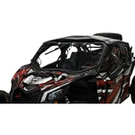 Tusk Utv Glass Windshield & 18" Manual Wiper For Maverick X3 2018-26. Fixed Price $749.99.