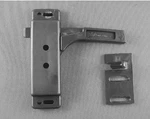 Strybuc 17-166LHBC Screen Door Latch Left Hand Opening Black Single. Fixed Price $26.10.