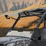 Kemimoto Cfmoto Uforce 1000 2019-2026 Front Vented Full Clear Flip Windshield. Fixed Price $199.00.