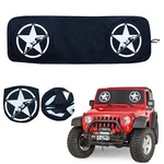 Windshield Sun Shade Heat Mat For Jeep Wrangler Yj Tj Jk 1985-2022. Fixed Price $19.80.