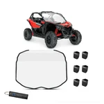 Front Full Windshield Tough Pc Fits Can-am Maverick X3 Xrs Turbo (2017-2025). Fixed Price $289.99.