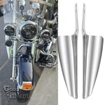 Harley Heritage Softail Classic Front Fork Mount Deflectors Windshield. Fixed Price $54.36.