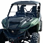 Clearly Tough Yamaha Wolverine Rmax 1000 Full Folding Windshield. Fixed Price $369.99.