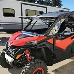 Utv 3-IN-1 Flip Windshield 2023-2026 Cfmoto Zforce 950 Sport Trail / 800 G2. Fixed Price $297.99.